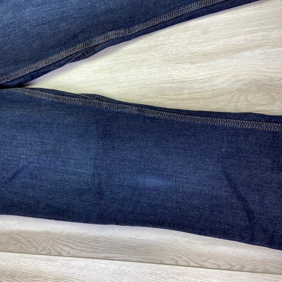 DU/ER Duer Jeans Womens  34x32 Blue Fireside Denim Mid Rise Slim Straight - Picture 4 of 16